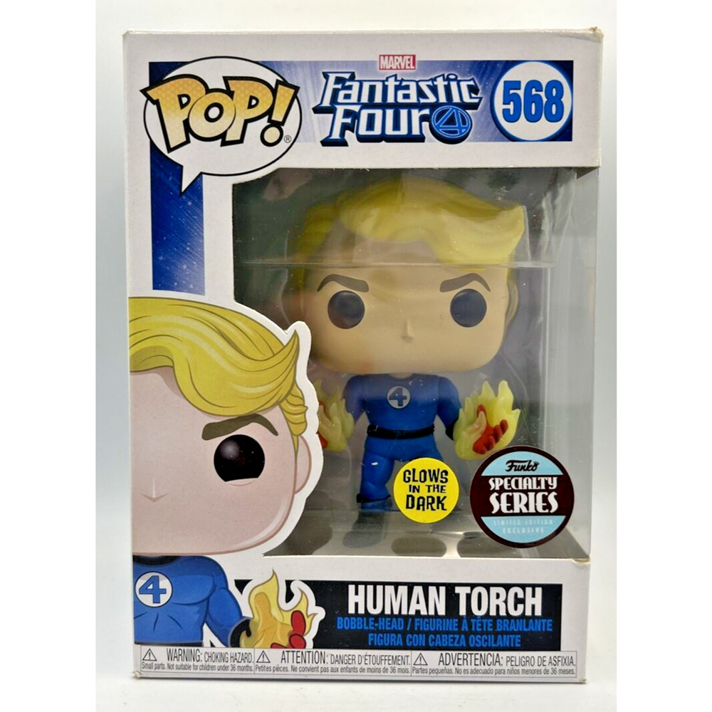 Funko Pop! Fantastic Four Human Torch #568‎ F23